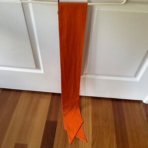 BCBGMaxAzria | silk orange belt sash